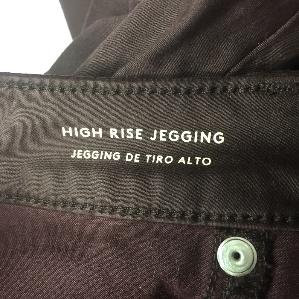 NWT Universal Thread High Rise Jegging Burgundy 8 - Picture 10 of 13